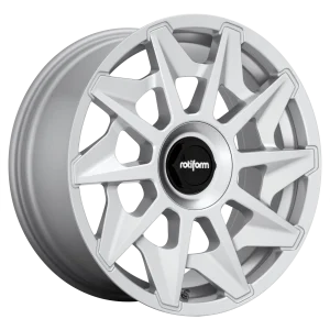 Rotiform – R124 CVT – Silver – 19″x8.5″ 35mm – All weather Wheels – R124198542+35